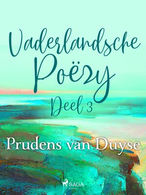 cover image of Vaderlandsche Poëzy. Deel 3